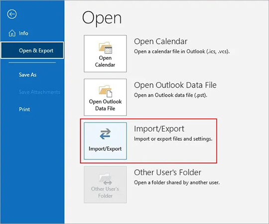 buat file ost baru di outlook 365