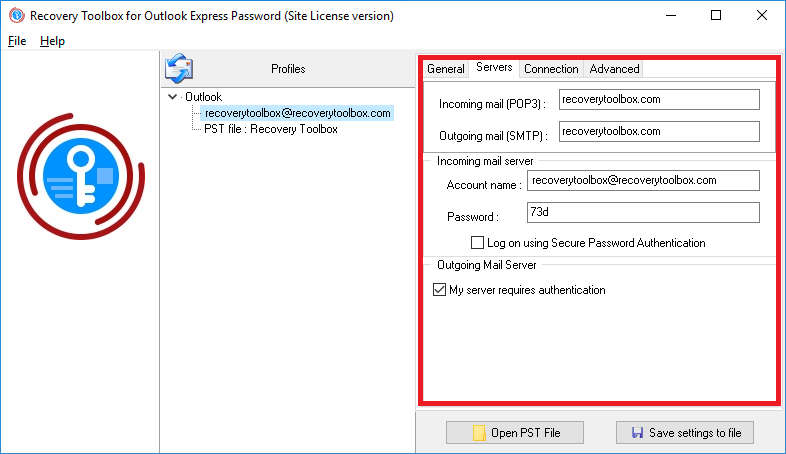 cara memulihkan kata sandi yang hilang Outlook Express