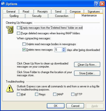 unduh program pemulihan untuk Outlook Express