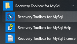 unduhan perangkat lunak pemulihan mysql