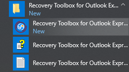 memulihkan pesan yang hilang dari Outlook Express