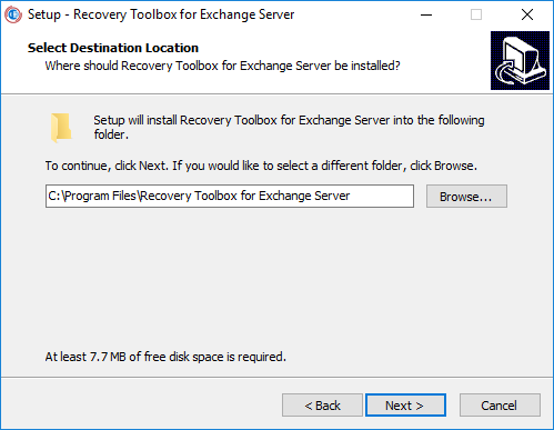 perangkat lunak pemulihan untuk exchange server