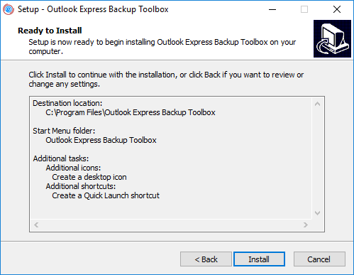 backup copy of emails ms outlook express