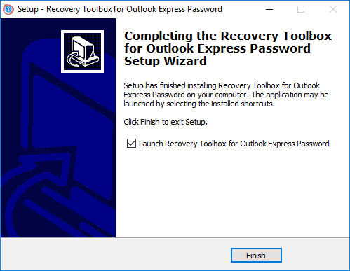 kata sandi pemulihan untuk identitas Outlook Express